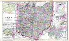 Ohio State Map, Lake County 1898
